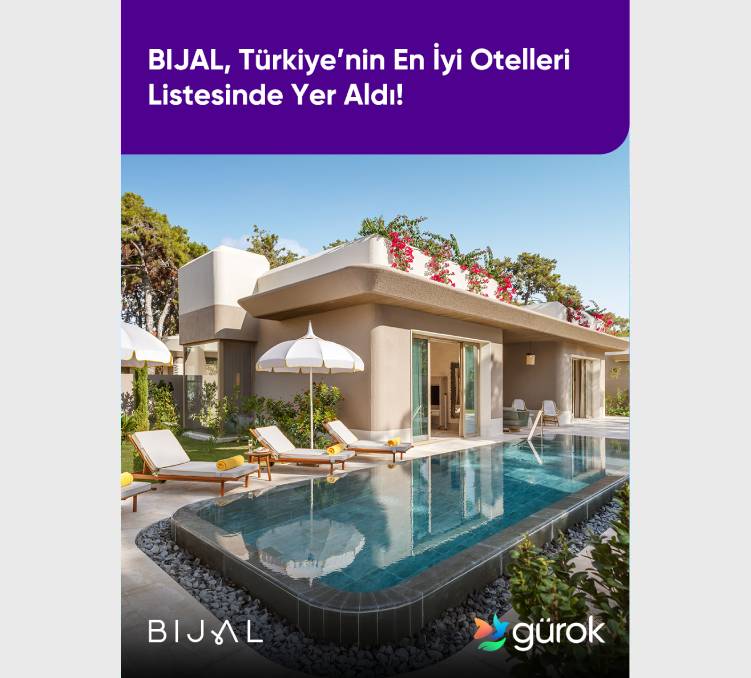 BIJAL, Türkiye’nin En İyi Otelleri Listesinde Yer Aldı!