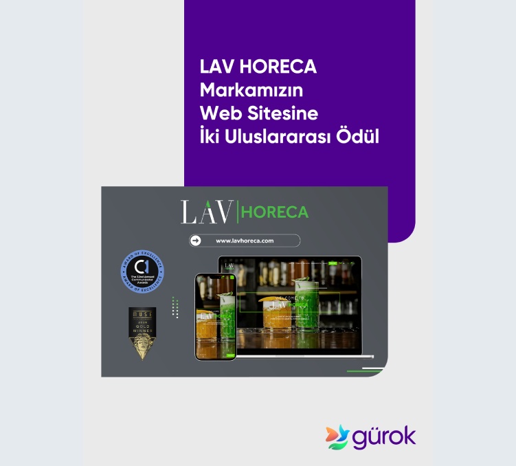 Two International Awards for Our LAV HORECA Website