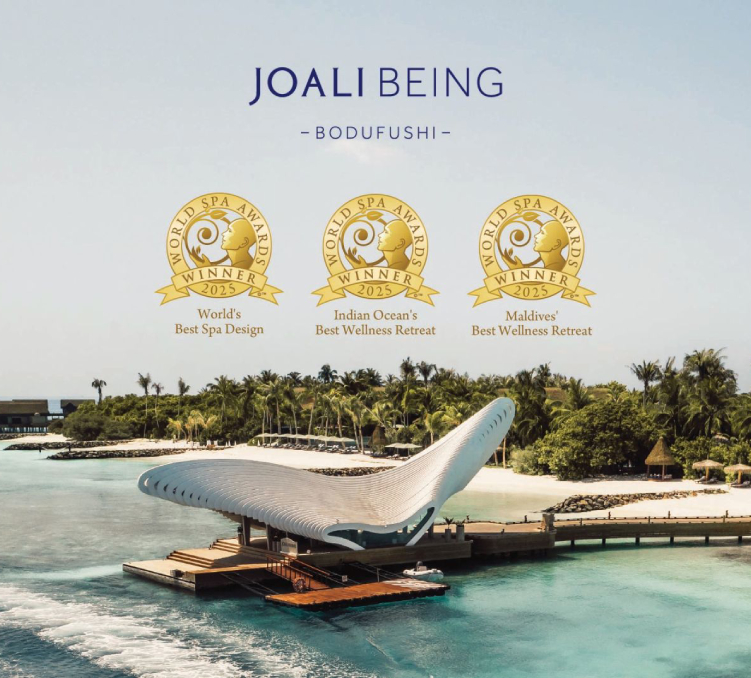 Three Awards from the World Spa Awards for JOALI BEING!