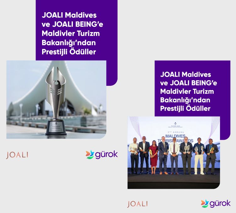 Prestigious Awards from the Maldives Ministry of Tourism to JOALI Maldives and JOALI BEING