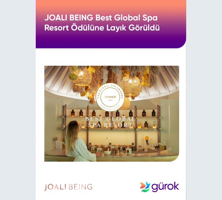 JOALI BEING Awarded Best Global Spa Resort