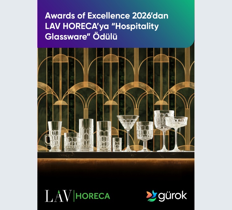 “Hospitality Glassware” Award from the Tableware International Awards of Excellence to LAV HORECA