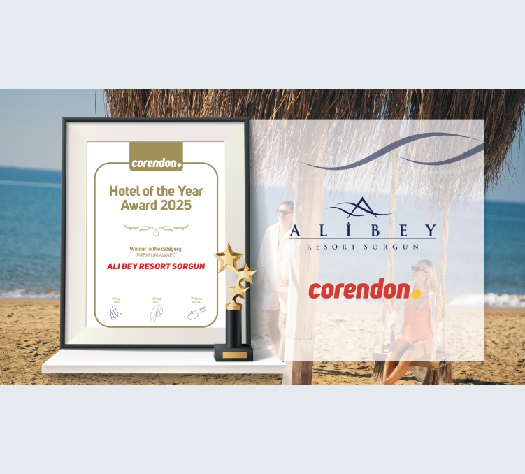 Ali Bey Resort Sorgun, Corendon Tarafından ‘2025 Yılının Oteli’ Seçildi