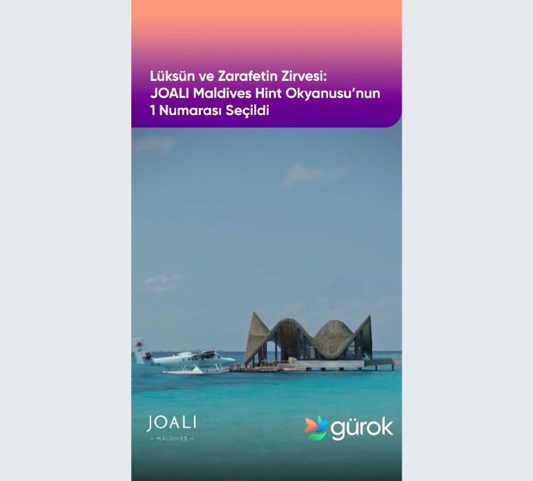 JOALI Maldives Hint Okyanusu’nun 1 Numarası Seçildi